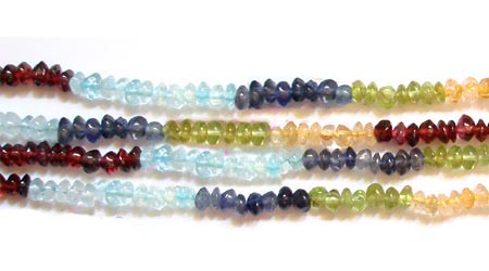 Multi Color Stone Small Roundel